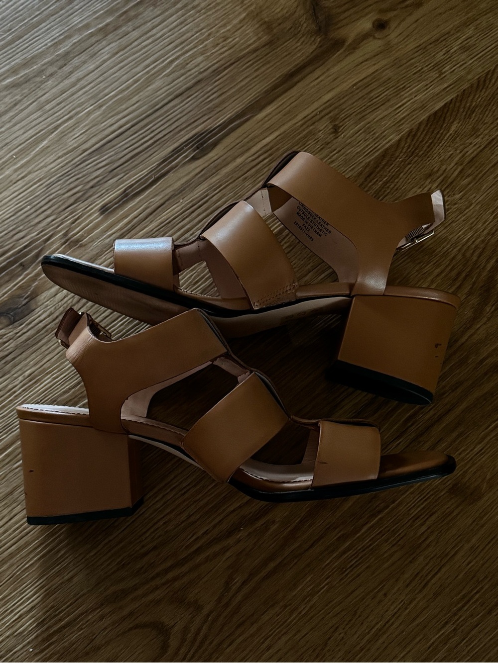 Women's JCrew Dylan fisherman block-heel sandals in leather Tan 9.5 - Picture 6 of 10